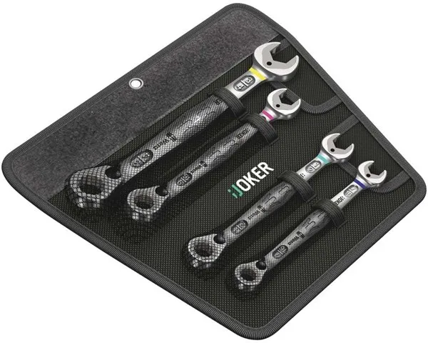 Wera Joker Switch -kiinto- ja lenkkiavaimet, tuumakoko, 4-osainen