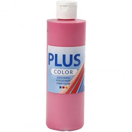 Plus Color askartelumaali, fuksia, 250 ml/ 1 kpl.