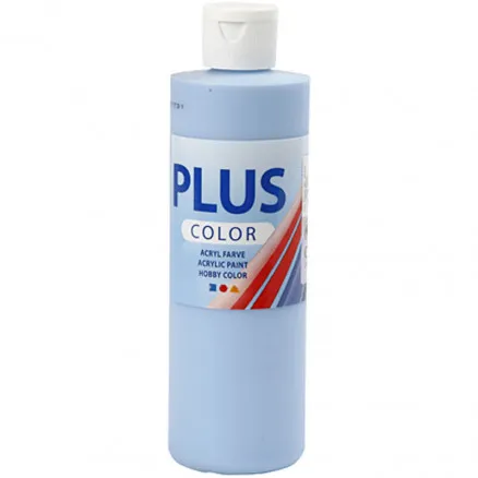 Plus Color harrastusmaali, taivaansininen, 250 ml/ 1 kpl.