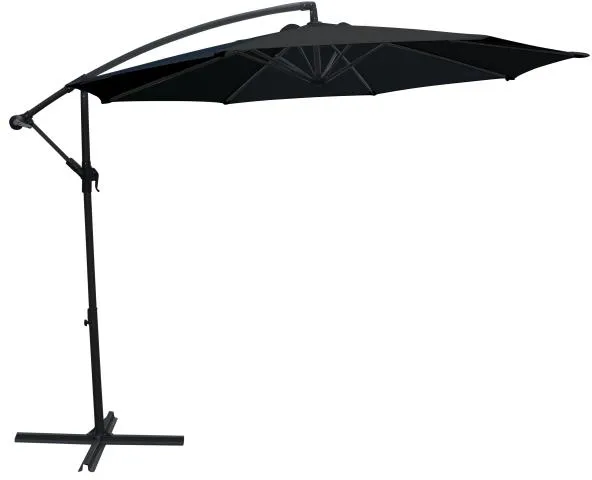 Riippuvarjo musta 300 cm
