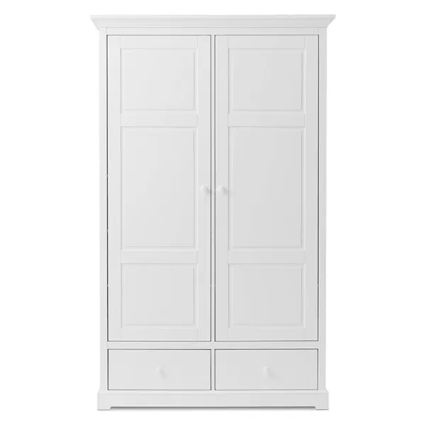 Oliver Furniture Seaside Vaatekaappi 2 Ovea Valkoinen