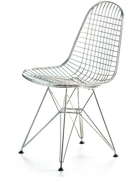Vitra Wire DKR Ruokapöydän tuoli Kromi