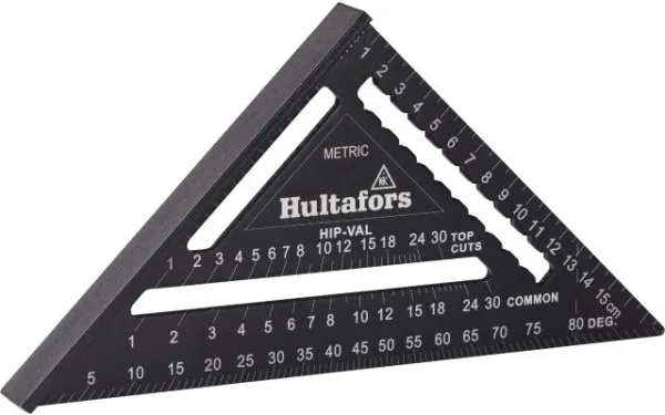 Hultafors nopeuskolmio kulmamittari